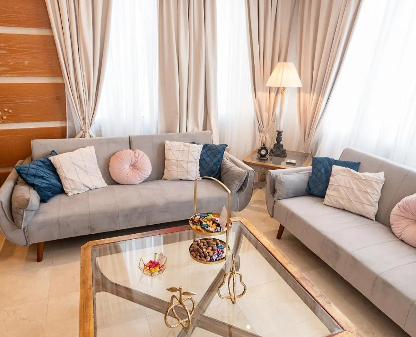 Apartmán Quattro Beachfront Sea View Ap 4 Larnaca Kypr